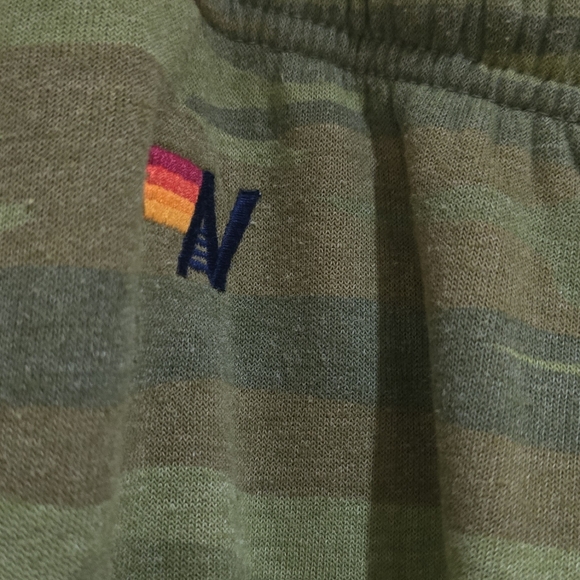 Aviator Nation Camo Jogger Pants M Pink Bolt - Picture 3 of 7